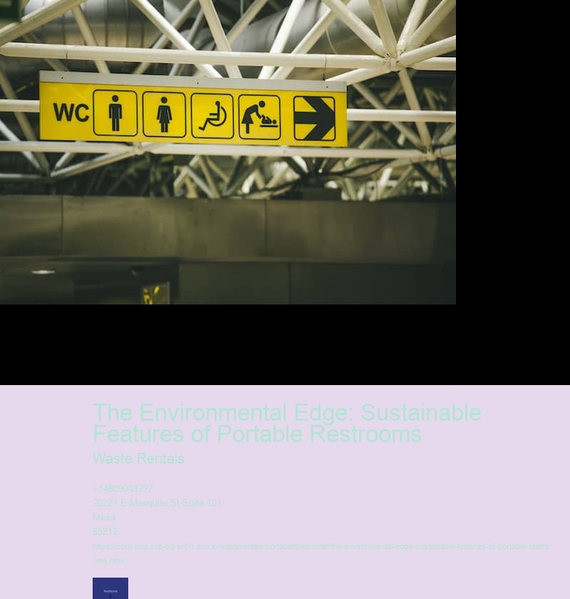 The Environmental Edge: Sustainable Features of Portable Restrooms