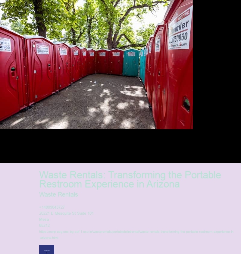 Waste Rentals: Transforming the Portable Restroom Experience in Arizona
